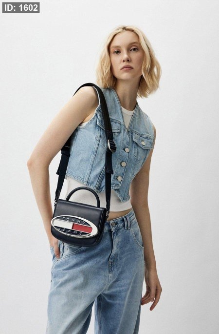 حقيبة تومي - TOMMY HILFIGER / Crossover شامل علبة و كيس الشركة